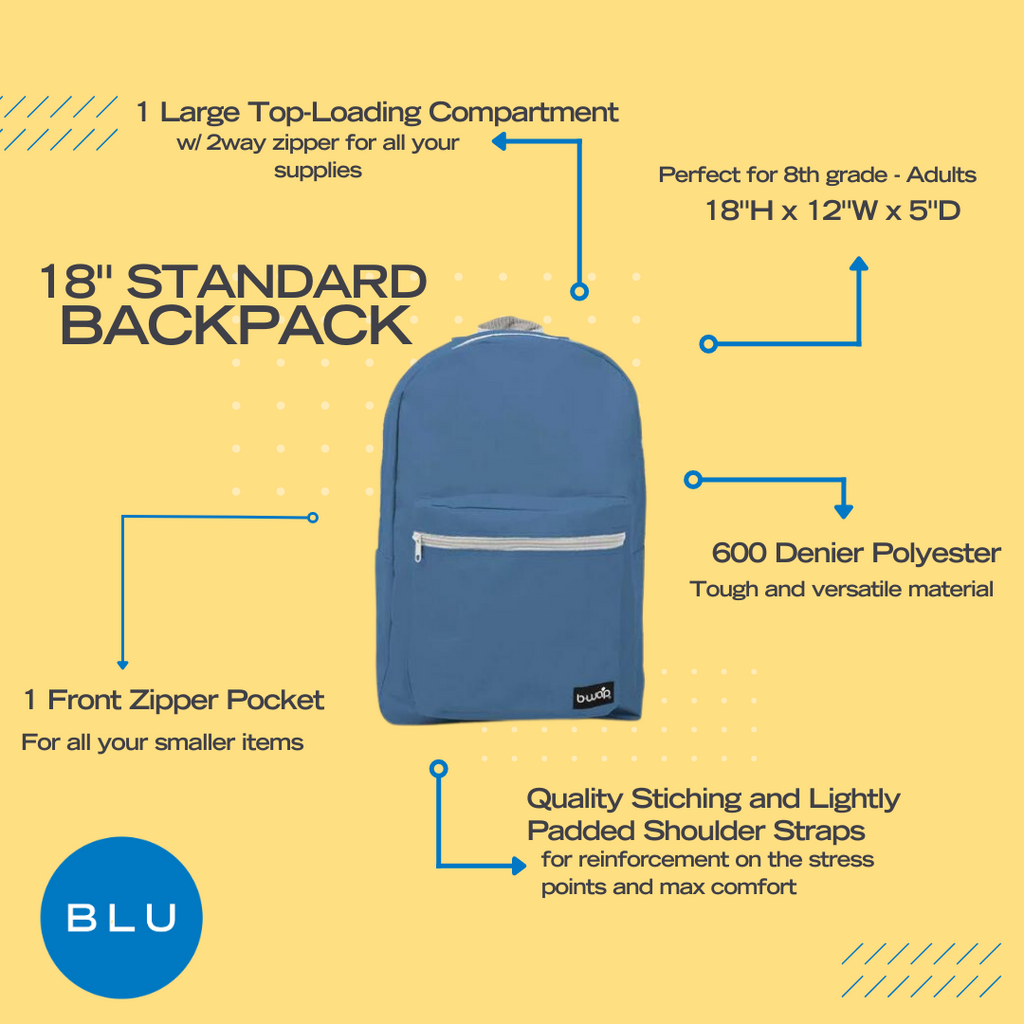 Book top bag size