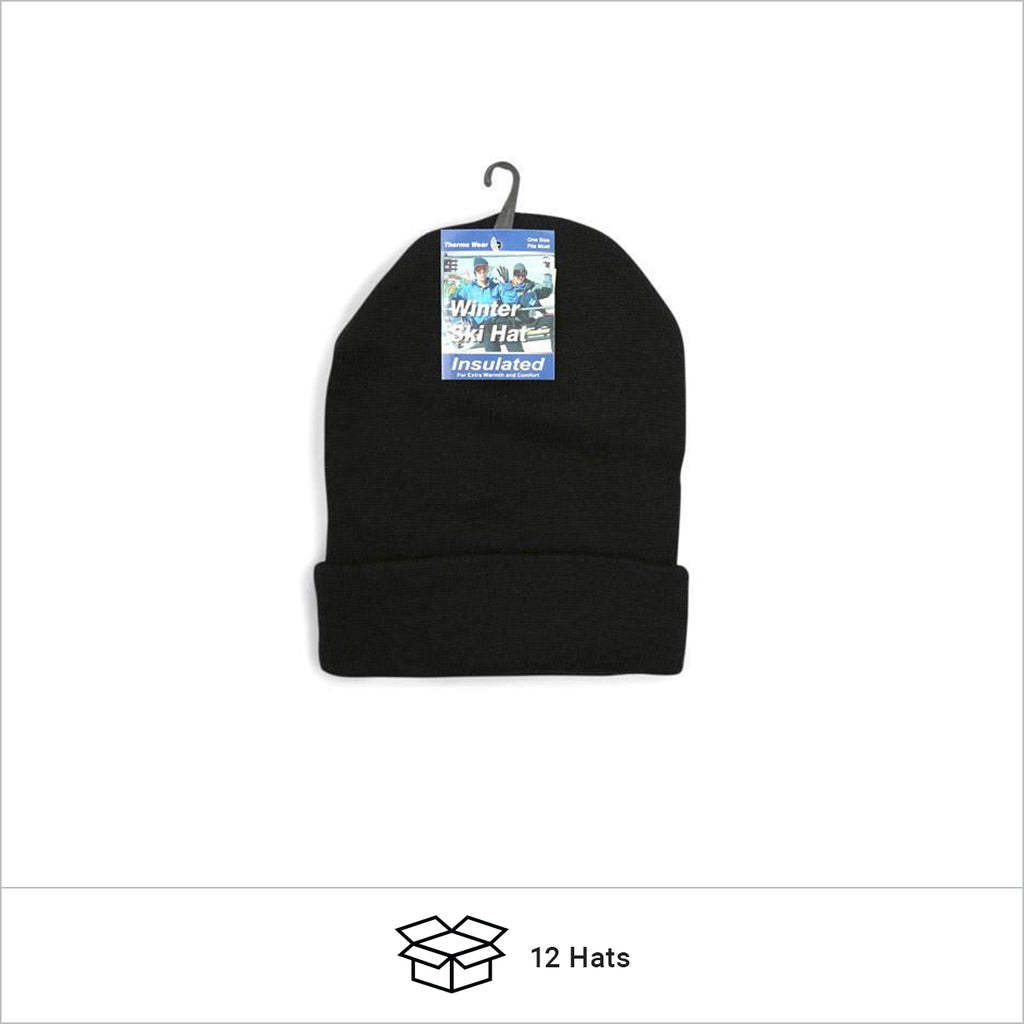Wholesale Adult Winter School Hats Beanie Supplies BLU –