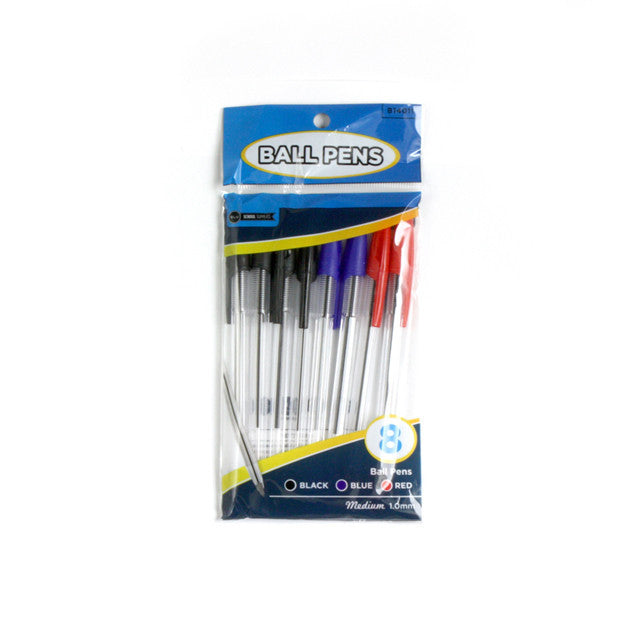 Wholesale Ballpoint Ink Pen, Assorted Pack – BLU School Supplies