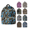 Wholesale 15" Economy Asst Pattern Backpacks