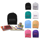 Wholesale 1st-5th Grade Essentials Kit (54 Items per Kit) in Asst 16'' Classic Backpack