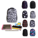Wholesale Student Essentials Kit (24 Items per Kit) in 17" Intermediate Backpack