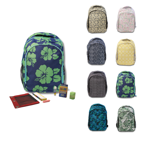 Wholesale PreK-5th Grade Base Kit (40 Items per Kit) in 17" Intermediate Backpack