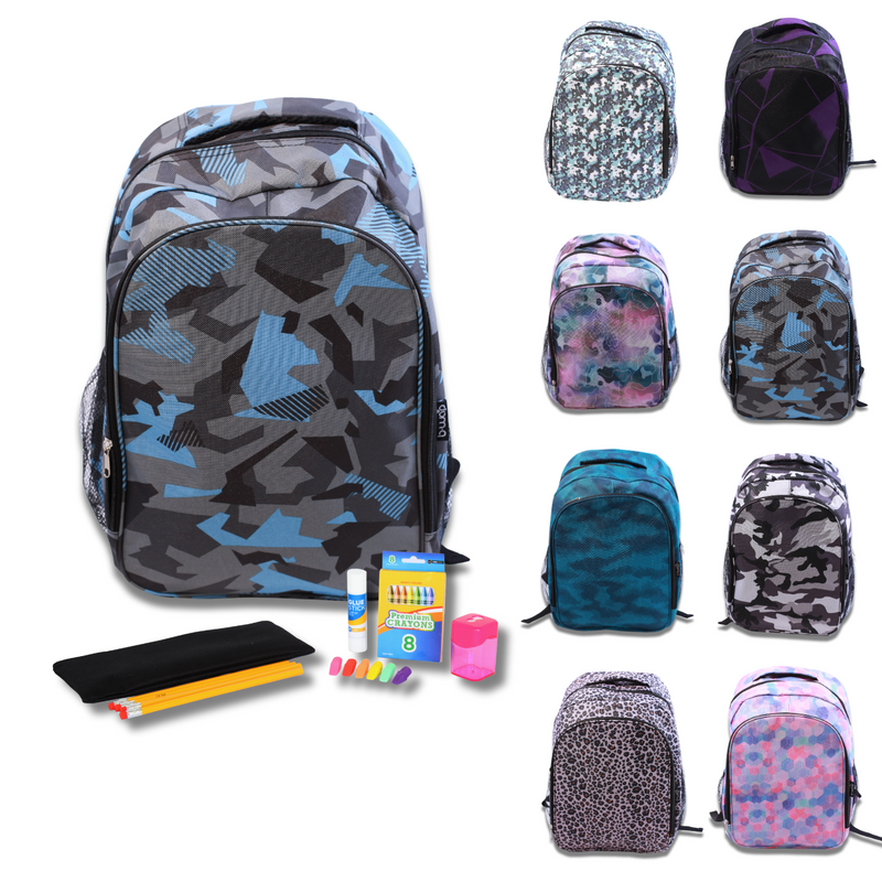Wholesale Student Base Kit (21 Items per Kit) in 17" Intermediate Backpack