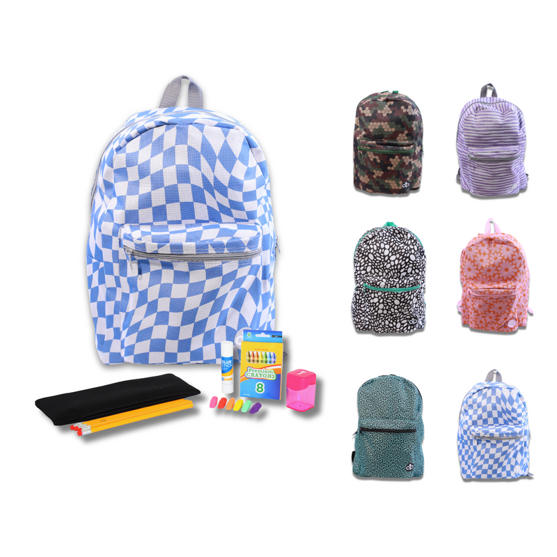Wholesale Student Base Kit (21 Items per Kit) in 17'' Standard Backpack
