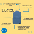 Wholesale 18" Standard Backpacks