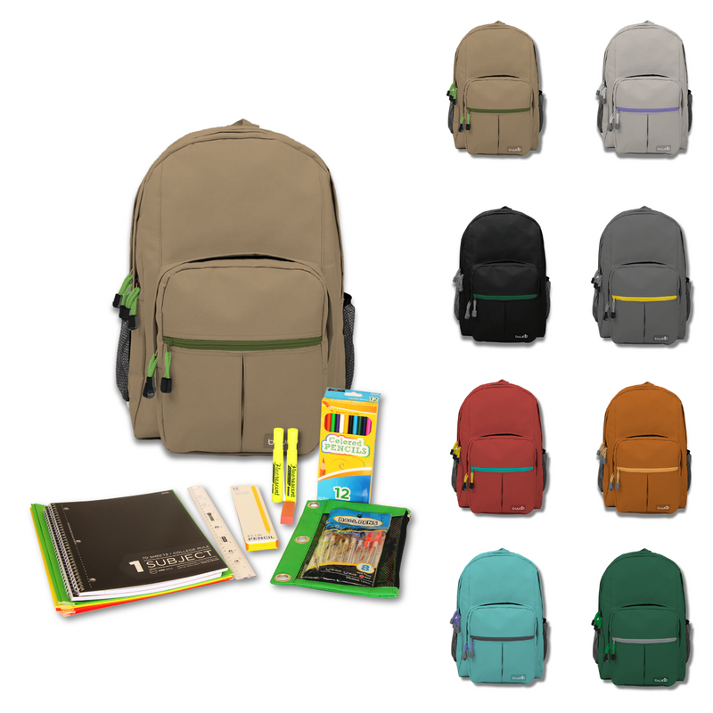 Wholesale 6th-12th Grade Essentials Kit-43 Pieces in 18'' Assorted Territory Combos