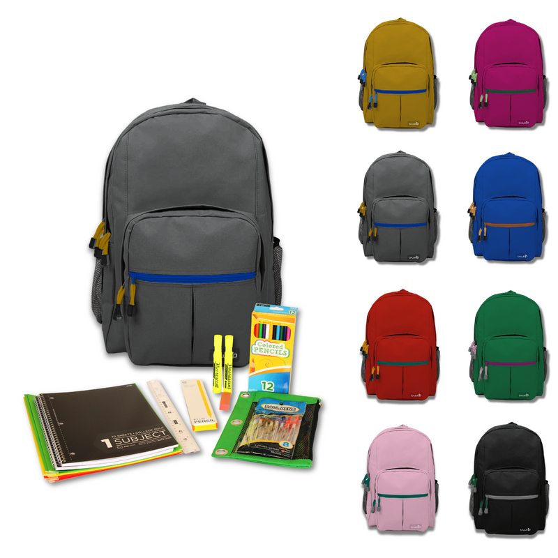 Wholesale 6th-12th Grade Essentials Kit-43 Pieces in 18'' Assorted Territory Combos