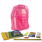Wholesale 6th-12th Grade Essentials Kit (40 Items per Kit) in 18" Mesh Backpack, Single Color
