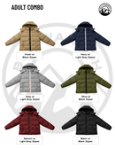 Adult Coats 2XL-6XL ($23.95 - $24.95 per Coat | 6 per Case) Assorted Colors