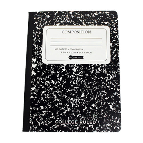 College Ruled Composition Notebook ($1.07 Per Notebook | 48 Per Case ...