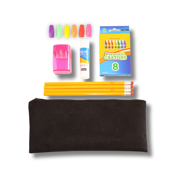 50 Piece Wholesale Premium School Supply Kits - Bulk Case of 24 Kits