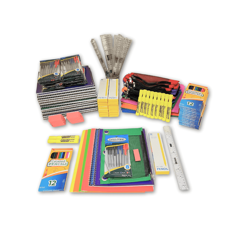 BUILD-A-KIT: Wholesale 6th-12th Grade Essentials Unassembled Bulk Kit (43 Items per Kit)