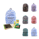 6th-12th Grade Essentials Kit (24 Items per Kit) in 17" Standard BP ($14.50 per Kit | 6 per Case) Asst Patterns