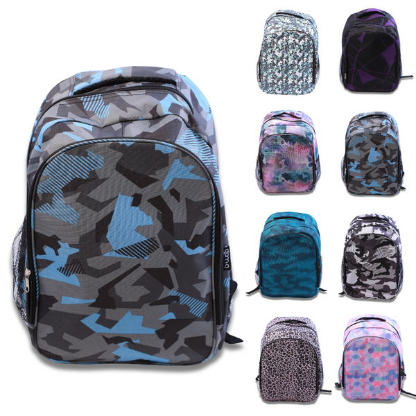 Wholesale 17" Intermediate Backpacks Assorted Patterns
