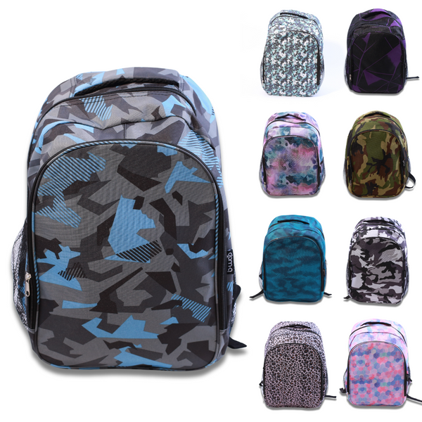Wholesale 17" Intermediate Backpacks Assorted Patterns