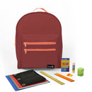 Student Essentials Kit in 16'' Classic Cranberry Backpacks