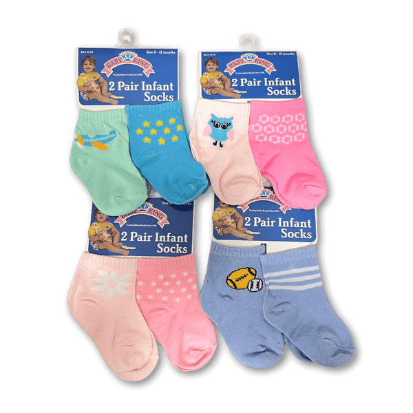 Assorted Color Infant Socks 