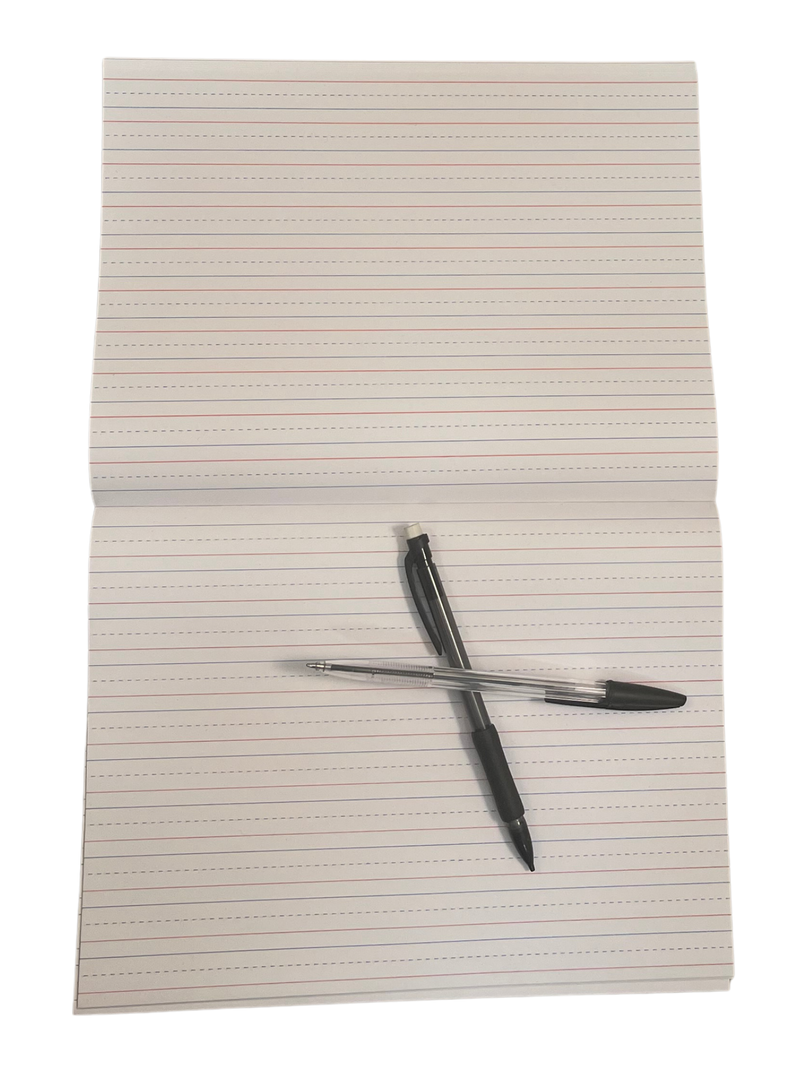 Manuscript Writing Pad ($0.98 Each | 48 Per Case) – BLU School Supplies