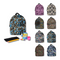 Wholesale Student Base Kit (21 Items per Kit) in 15" Economy Asst Patterned Backpacks
