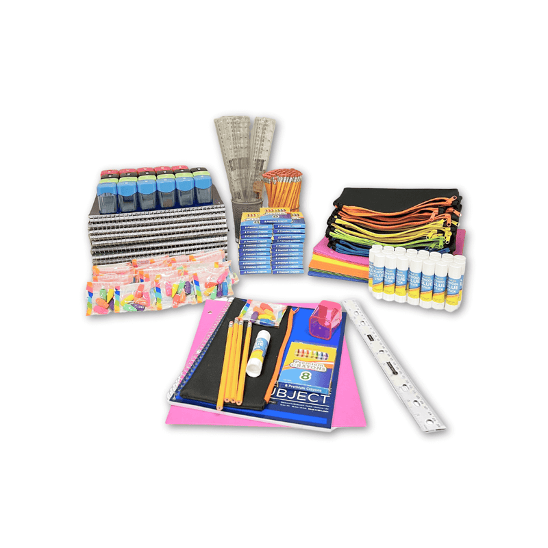 Supplies to build Student Essentials Kit 