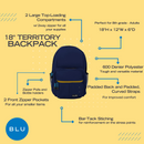 Wholesale Assorted 18" Territory Backpacks