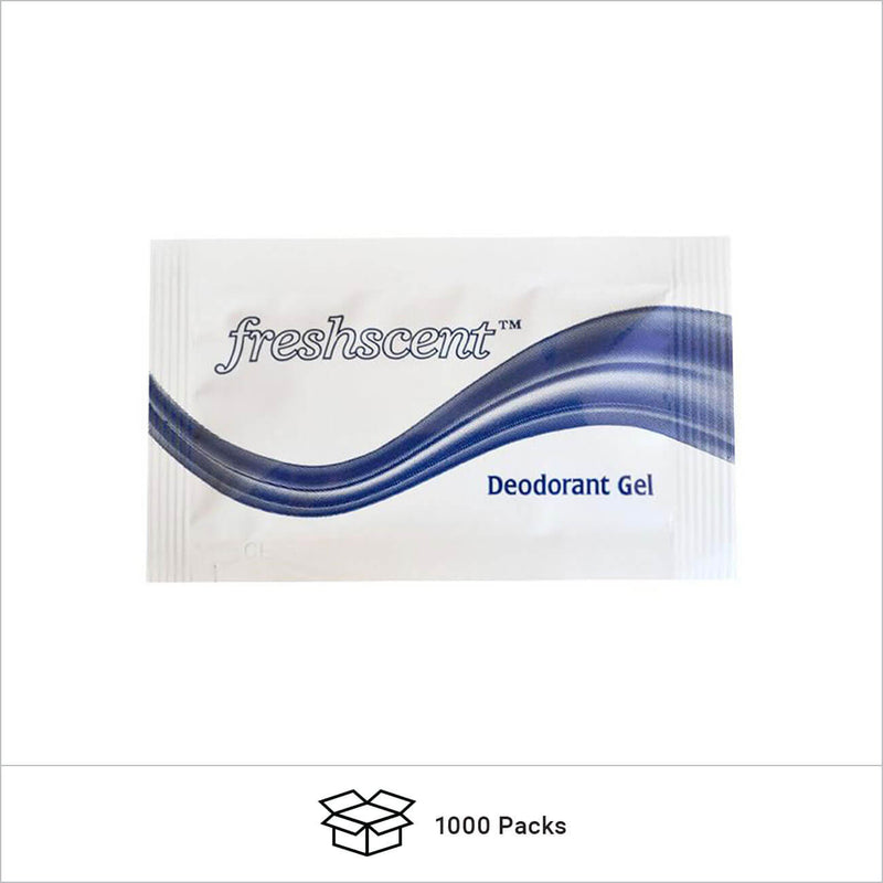 Freshscent Single Use Deodorant Gel 1000 Packs