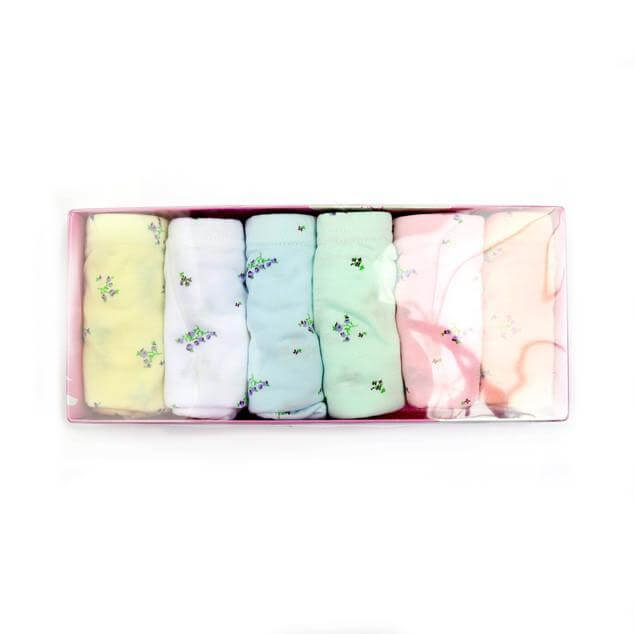 Ladies' Briefs, Flower Print 12 pack