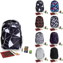 Pixel Collection Backpacks with Elementary School Supply Kits