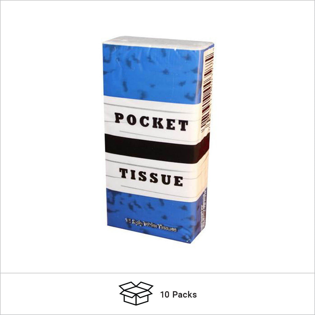 Pocket Packet Tissues 15ct ($0.33 per Tissue Pack, 10 per Case) – BLU ...