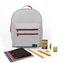 Student Essentials Kit in 16'' Classic Alabaster Stone Backpacks