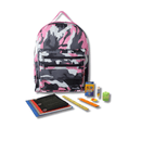 Student Essentials Kit in 16'' Classic Pink Camo Backpacks