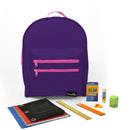 Student Essentials Kit in 16'' Classic Tea Party Backpacks