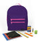 Student Essentials Kit in 16'' Classic Tea Party Backpacks