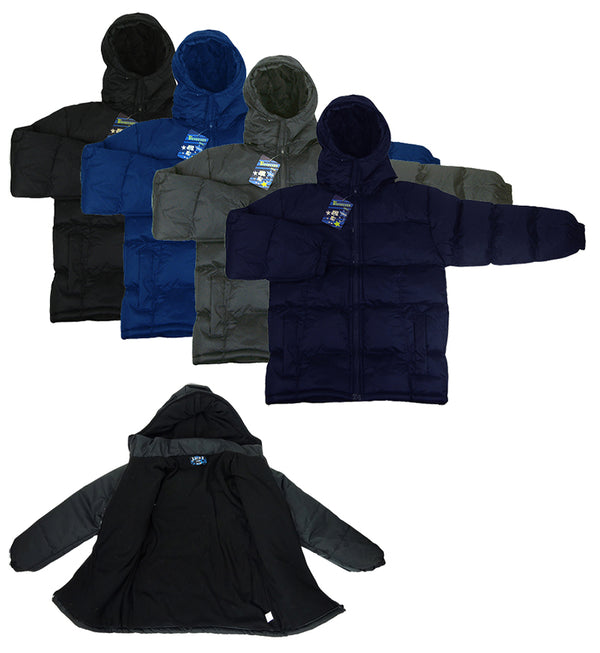 Wholesale Adult Coats (12 per Case) Assorted Colors, Size 3XL-5XL