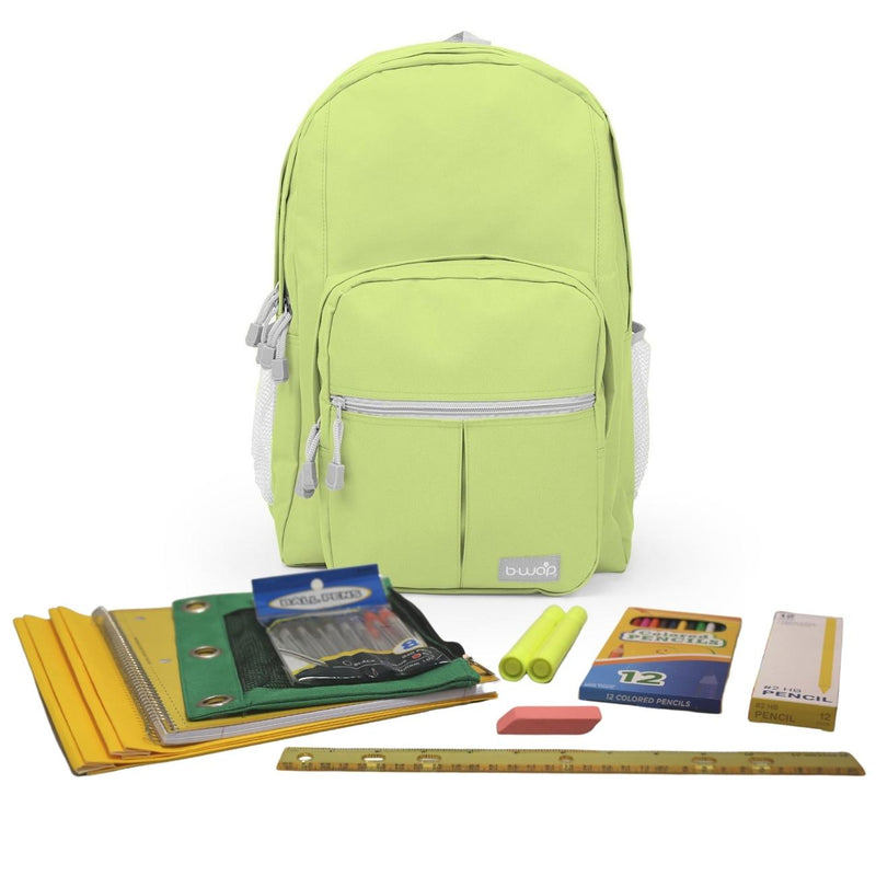 17 Kids Basic Wholesale Backpack in 12 Colors - Bulk Case of 24 Backp