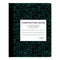 Black QR Composition Notebook Sold in Bulk for School Supplies