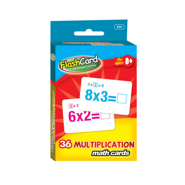 Wholesale School Supplies Multiplication Flash Cards Sold in Bulk