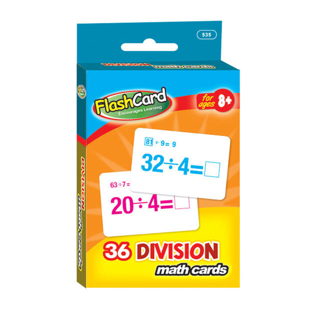  Wholesale School Supplies Division Flash Cards Sold in Bulk
