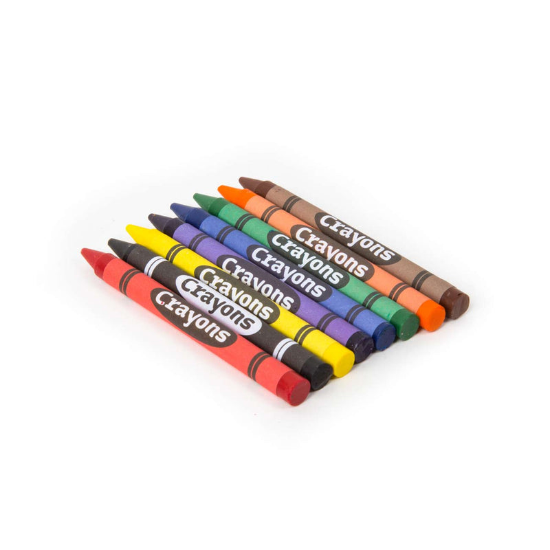  Craytastic! Bulk Crayons, 30 Individual Boxes of 8 colors/count  Class Pack - Full Size, Premium (Red, Yellow, Green, Blue, Purple, Brown,  Black) SAFETY TESTED COMPLIANT WITH ASTM D-4236 : Arts, Crafts