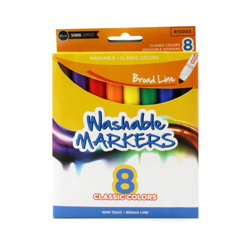 Wholesale School Supplies Broad Line Washable Markers Sold in Bulk