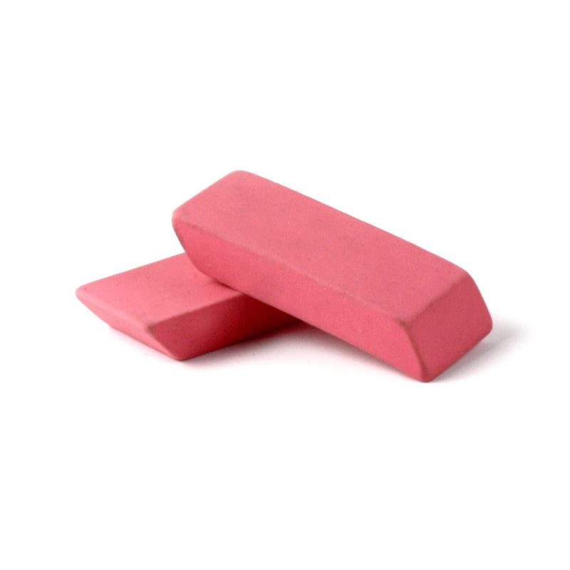 Pink Latex-Free Beveled Erasers School Supply