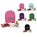 Wholesale 1st-5th Grade Essentials Kit (54 Items per Kit) in Asst 16'' Classic Backpack