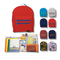 Wholesale 1st-5th Grade Deluxe Kit (62 Items per Kit) in 16" Classic Assorted Backpacks