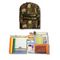 Wholesale 1st-5th Grade Deluxe Kit (62 Items per Kit) in 16" Classic Single Color Backpack