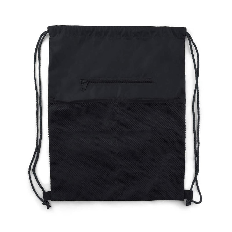 Black Drawstring Bulk Backpacks