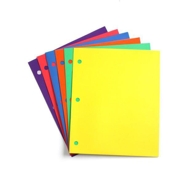 Portable Folders For Office Documents, Blue File Folder For Filing Cabinet,  Work Folders For Students School Office Supplies