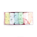 Small Discount Socks and Underwear Ladies Flower Print Assorted Color Briefs Sold in Bulk
