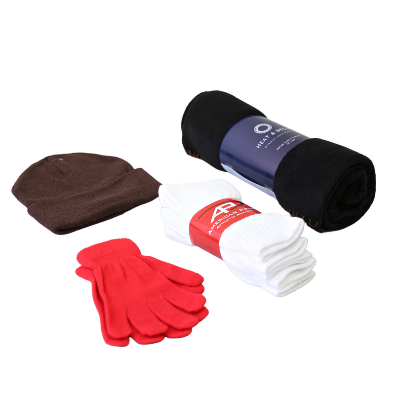 Wholesale Adult Winter Kit with Economy Throw