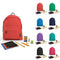 Wholesale Student Essentials Kit (24 Items per Kit) in 15" Colored Economy Backpack